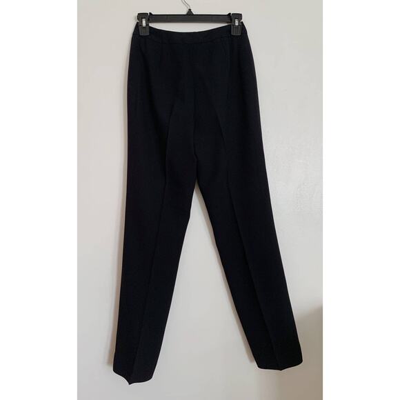 Black Jones New York High Waisted Pleated Trousers 4P - Picture 3 of 4